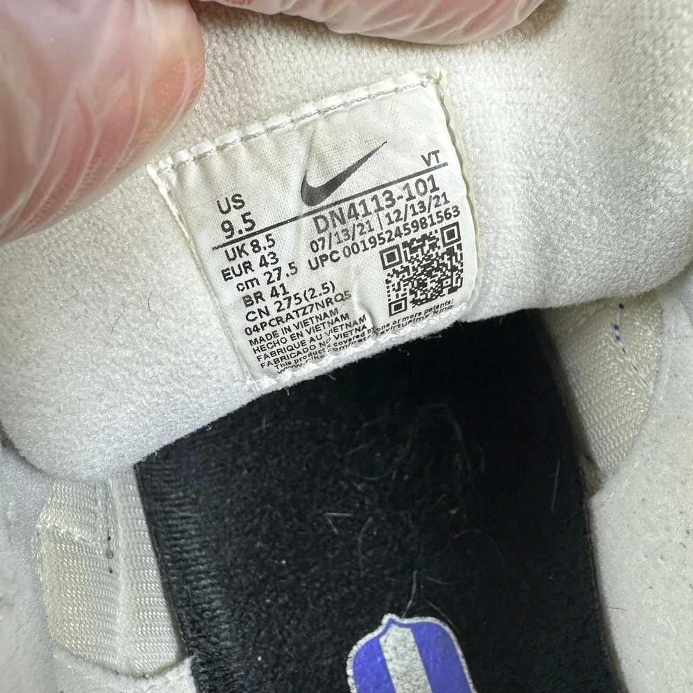 Nike Air Max BW Classic Men's Shoes White Blue 9.5 DN4113-101 - Picture 8 of 9